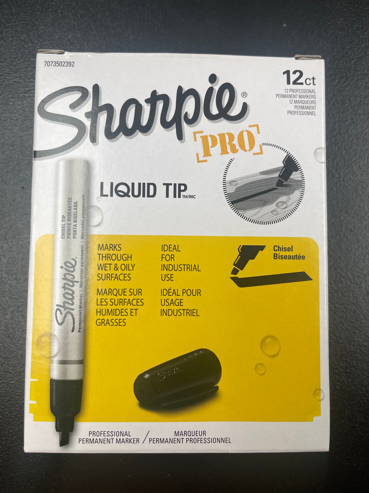 Sharpie liquid tip chisel