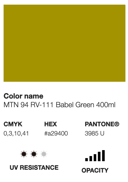 MTN 94-RV-111 Babel Green