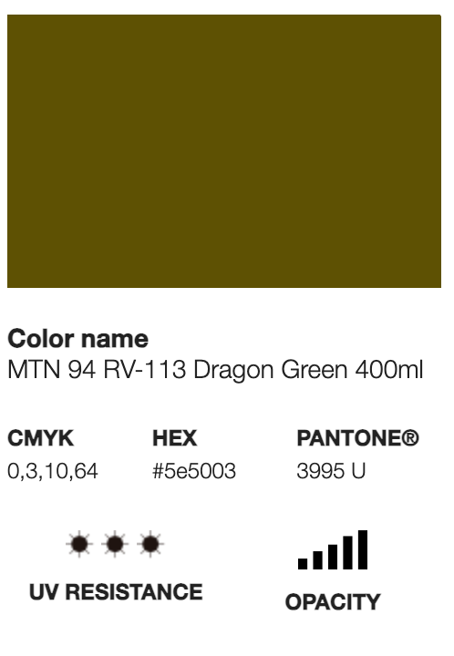 MTN 94-RV-113 Dragon Green