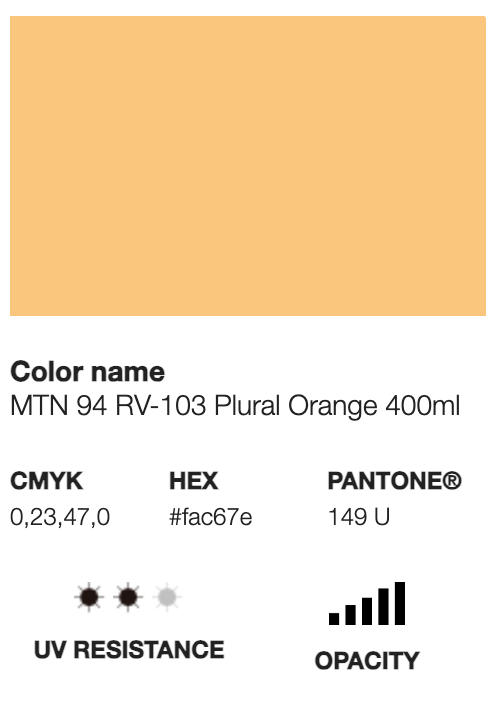 MTN 94-RV-103 Plural Orange