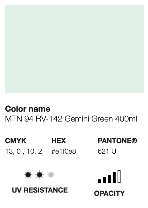 MTN 94-RV-142 Gemini Green