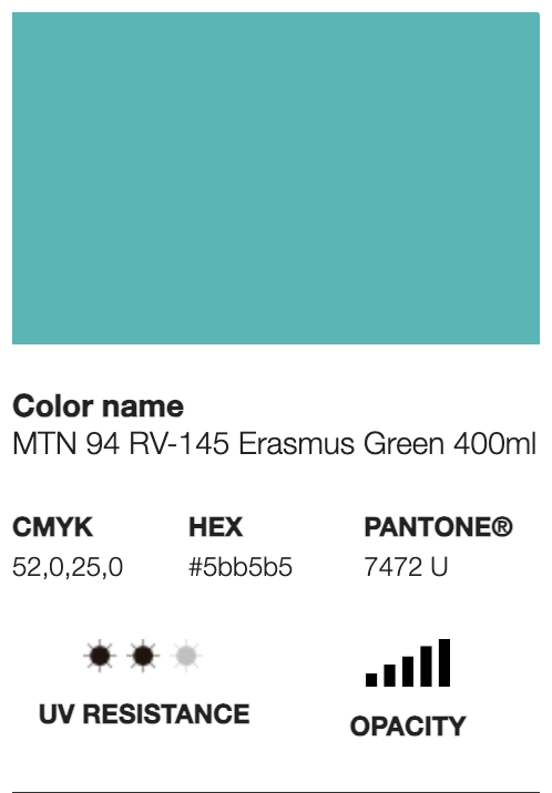 MTN 94-RV-145 Erasmus Green