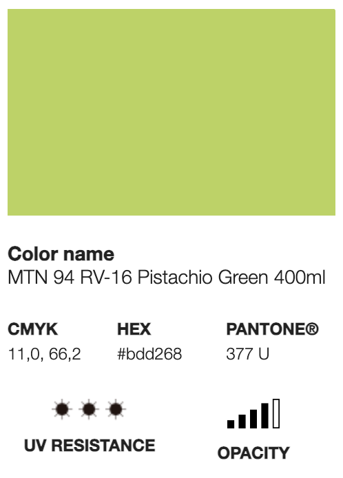 MTN 94-RV-16 Pistachio Green