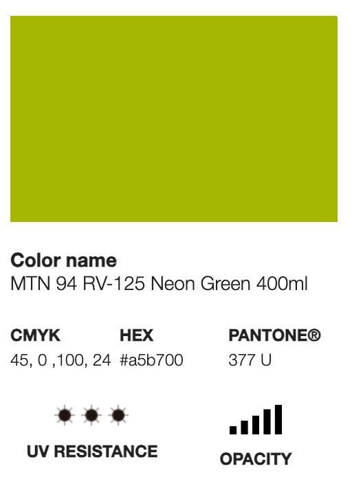 MTN 94-RV-125 Neon Green