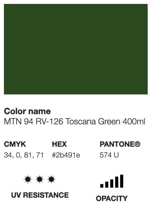 MTN 94-RV-126 Toscana Green