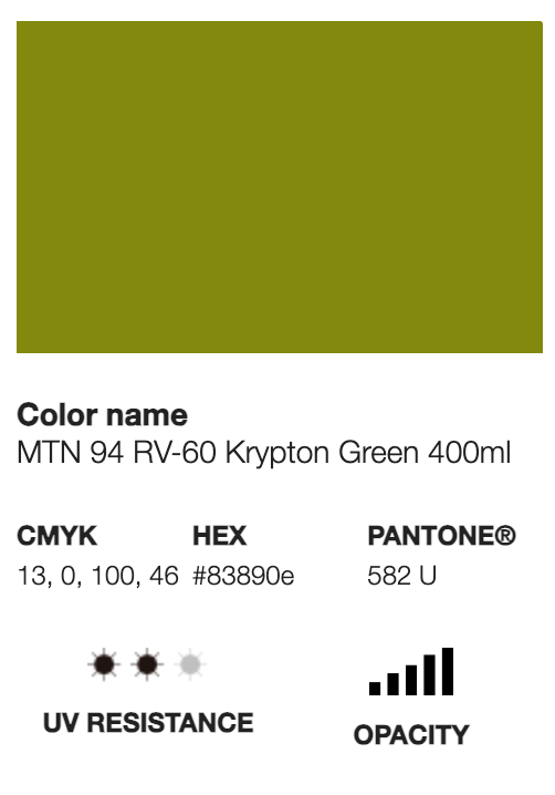 MTN 94-RV-60 Krypton Green