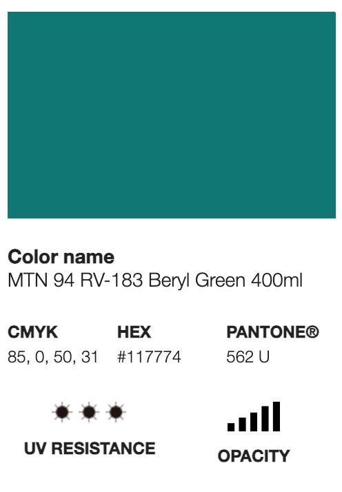 MTN 94-RV-183 Beryl Green