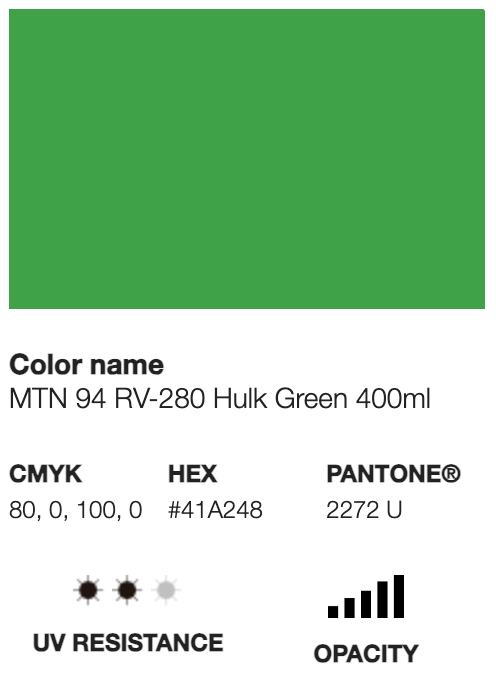 MTN 94-RV-280 Hulk Green