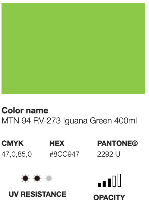 MTN 94-RV-273 Iguana Green