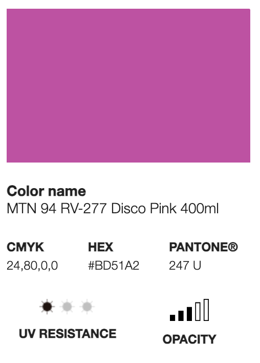 MTN 94-RV-277 Disco Pink