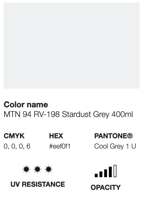 MTN 94-RV-198 Stardust Grey