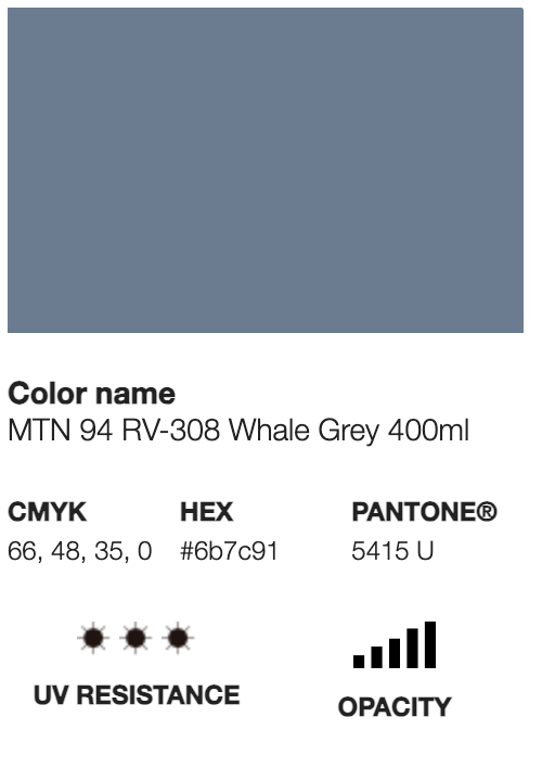 MTN 94-RV-308 Whale Grey