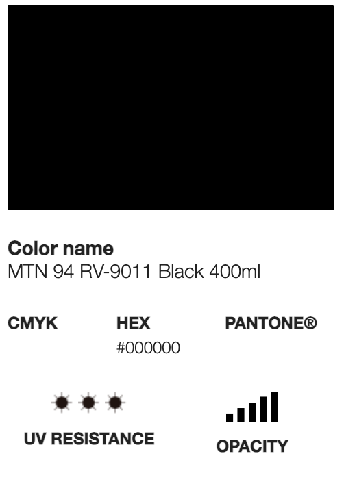 MTN 94-R-9011 Black