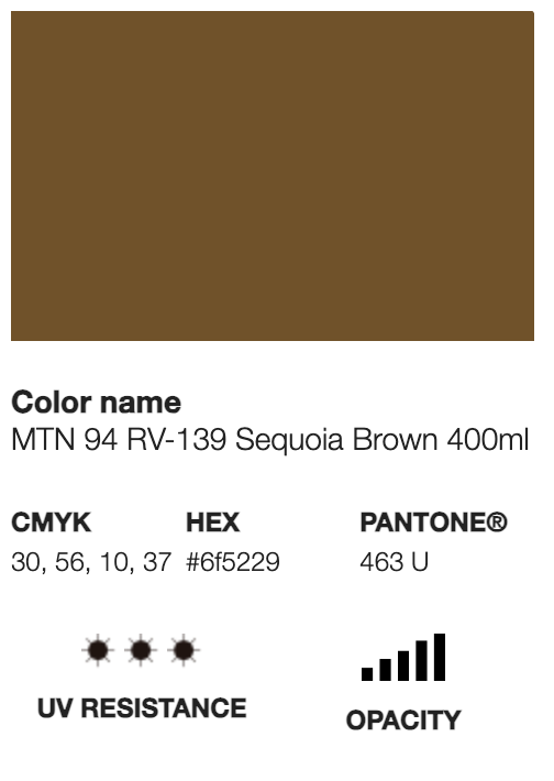 MTN 94-RV-139 Sequoia Brown