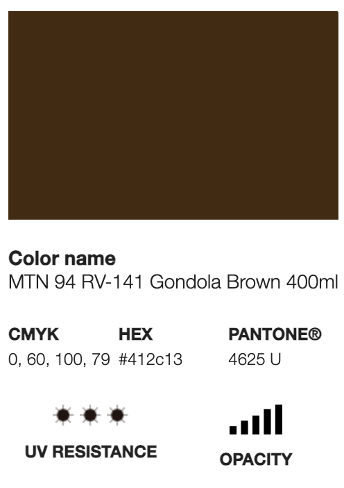 MTN 94-RV-141 Gondola Brown