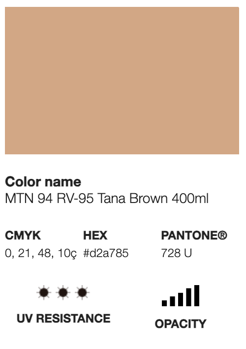 MTN 94-RV-95 Tana Brown