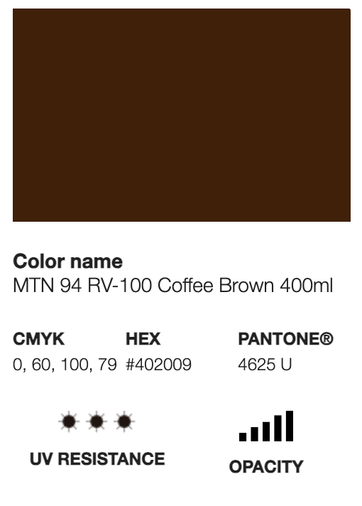 MTN 94-RV-100 Coffee Brown