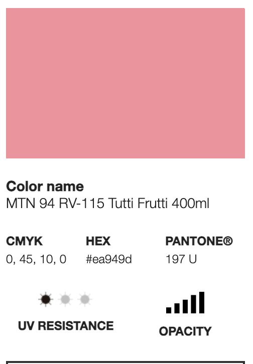 MTN 94-RV-115 Tutti Frutti