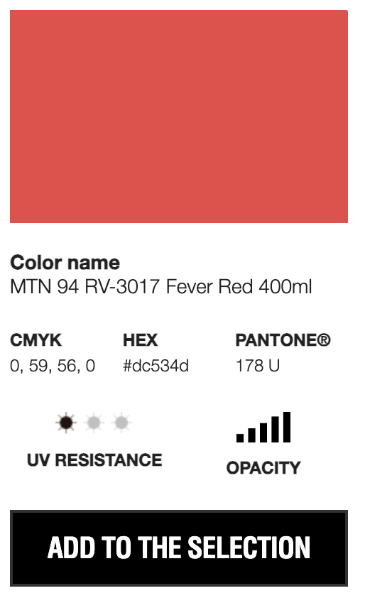 MTN 94-RV-3017 Fever Red