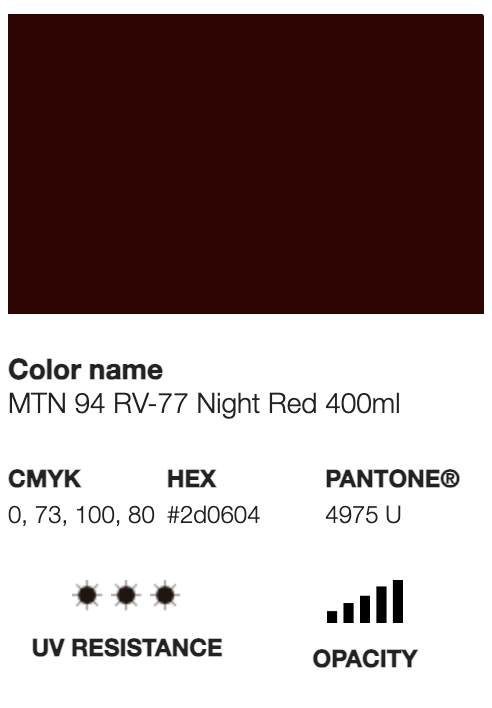 MTN 94-RV-77 Night Red