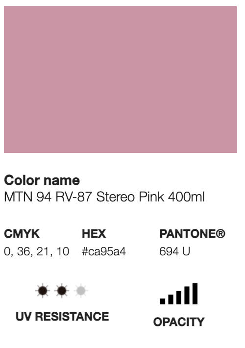 MTN 94-RV-87 Stereo Pink