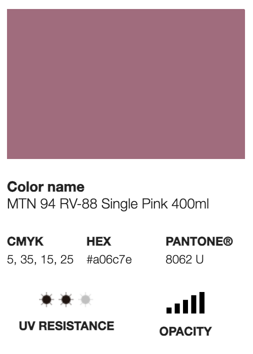 MTN 94-RV-88 Single Pink