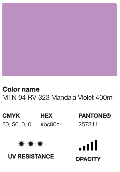 MTN 94-RV-323 Mandala Violet