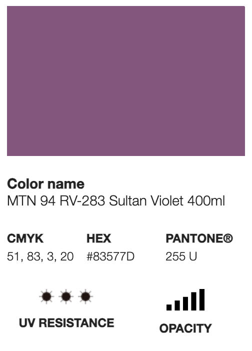 MTN 94-RV-283 Sultan Violet