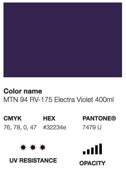 MTN 94-RV-175 Electra Violet