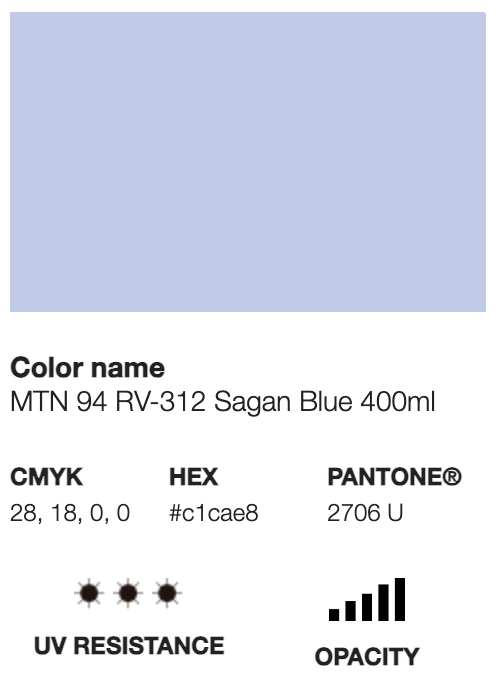 MTN 94-RV-312 Sagan Blue