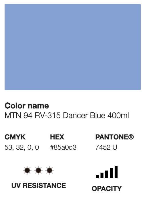 MTN 94-RV-315 Dancer Blue