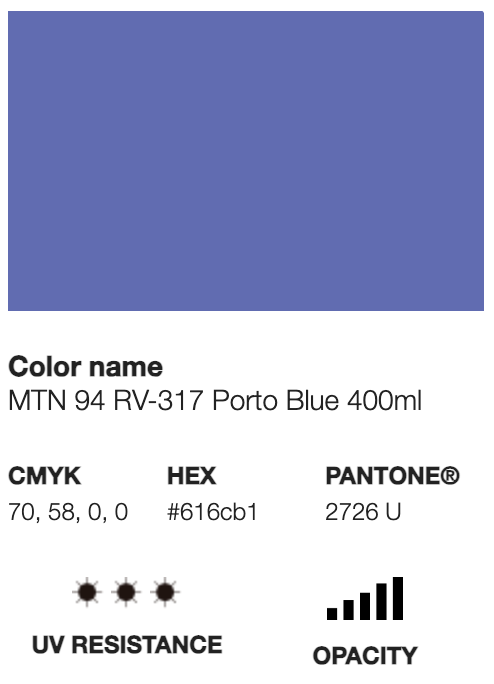 MTN 94-RV-317 Porto Blue