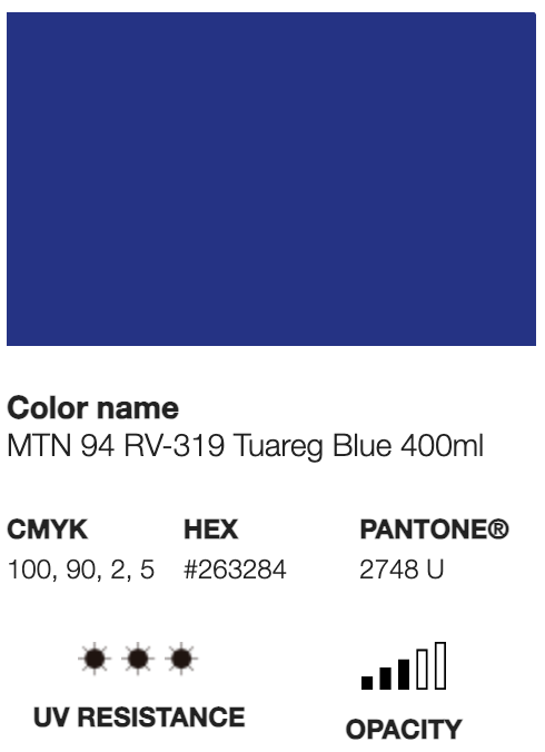 MTN 94-RV-319 Tuareg Blue