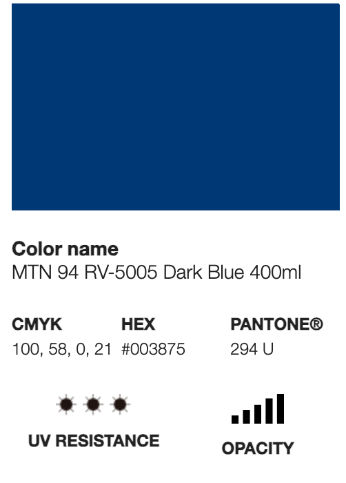 MTN 94-RV-5005 Dark Blue