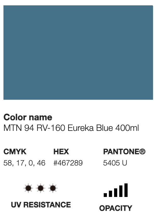 MTN 94-RV-160 Eureka Blue