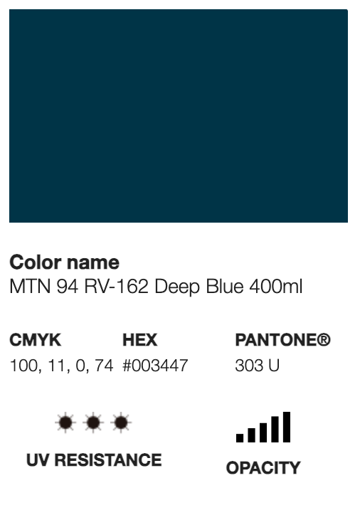 MTN 94 RV-162 Deep Blue 400ml