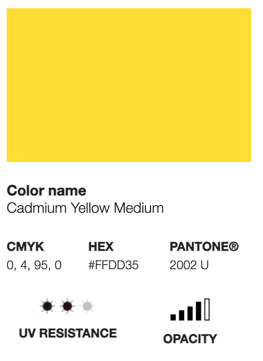 WATERBASE-RV-1021 Cadmium Yellow Medium