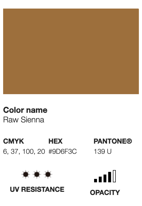 WATERBASE-RV-265 Raw Sienna