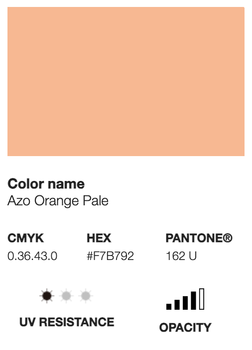 WATERBASE-RV-102 Azo Orange Pale