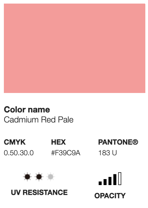 WATERBASE-RV-322 Cadmium Red Pale