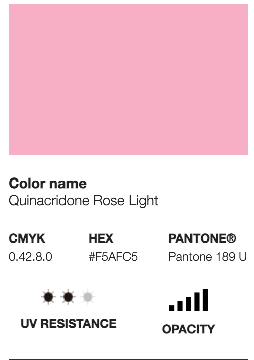 WATERBASE-RV-323 Quinacridone Rose Light