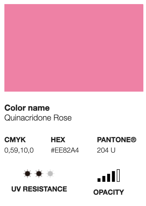 WATERBASE-RV-211 Quinacridone Rose