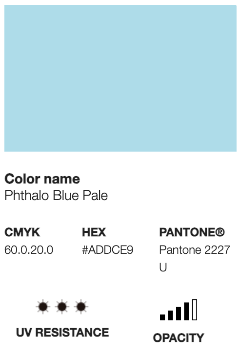 WATERBASE-326 Phthalo Blue Pale