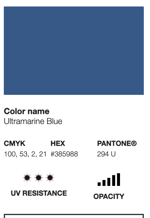 WATERBASE-5002 Ultramarine Blue