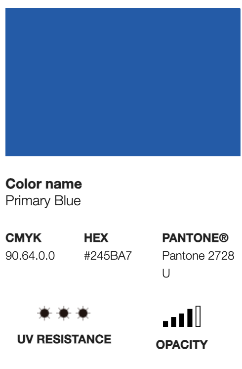 WATERBASE-338 Primary Blue