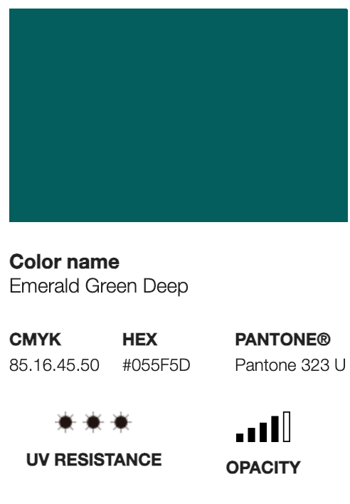 WATERBASE-221 Emerald Green Deep