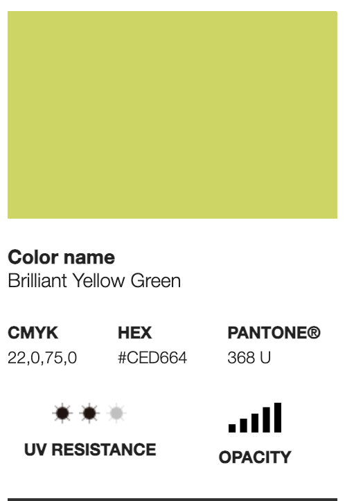 WATERBASE-236 Brilliant Yellow Green