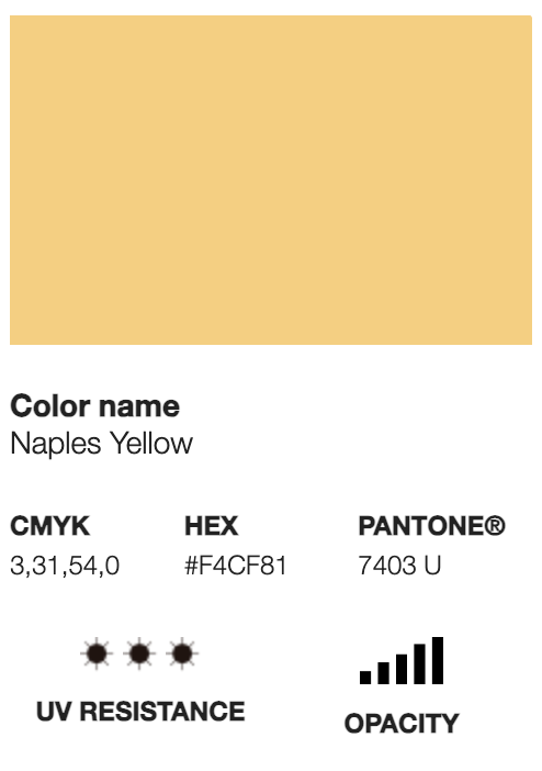 WATERBASE-135 Naples Yellow