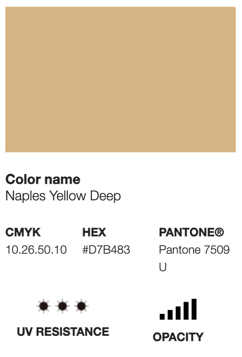 WATERBASE-330 Naples Yellow Deep