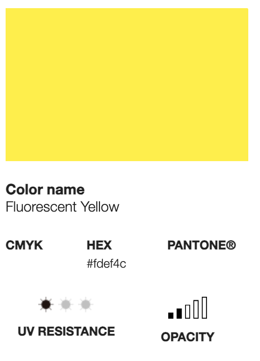 WATERBASE - Fluorescent Yellow